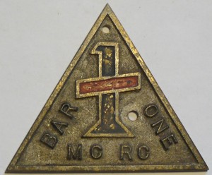 Bar One badge
